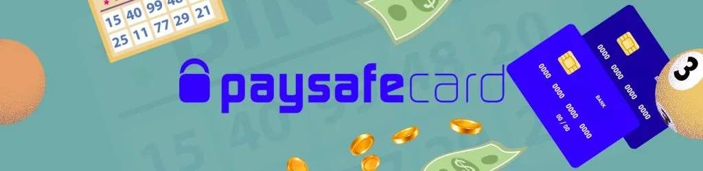 Paysafecard written on image